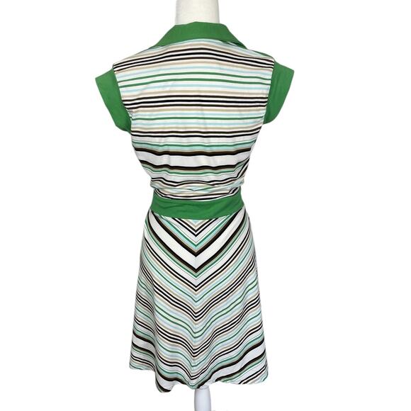 An Original Penguin by Munsingwear Striped Dress Size 8 Retro Golf Tennis NWT - Picture 6 of 12